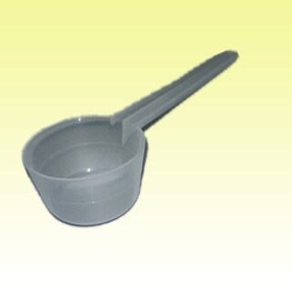 Transparenter Dosierlöffel 25ml mit langem Stiel