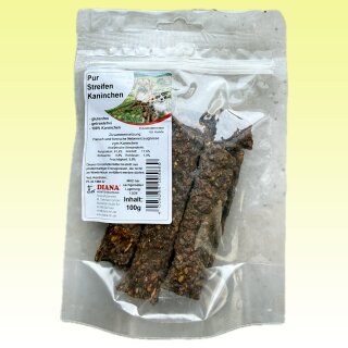 Streifen Pur vom Kaninchen von Diana 100g